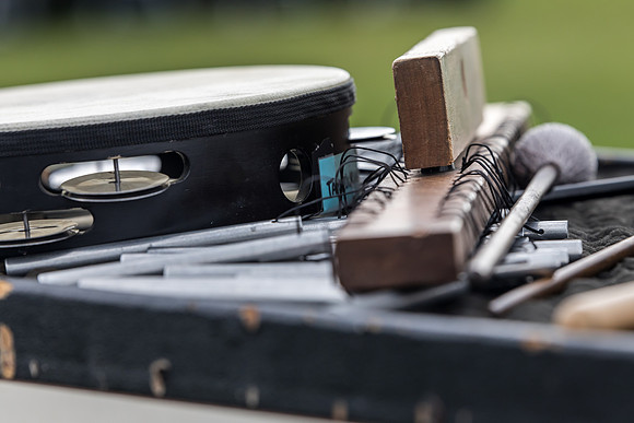 Marching band instruments